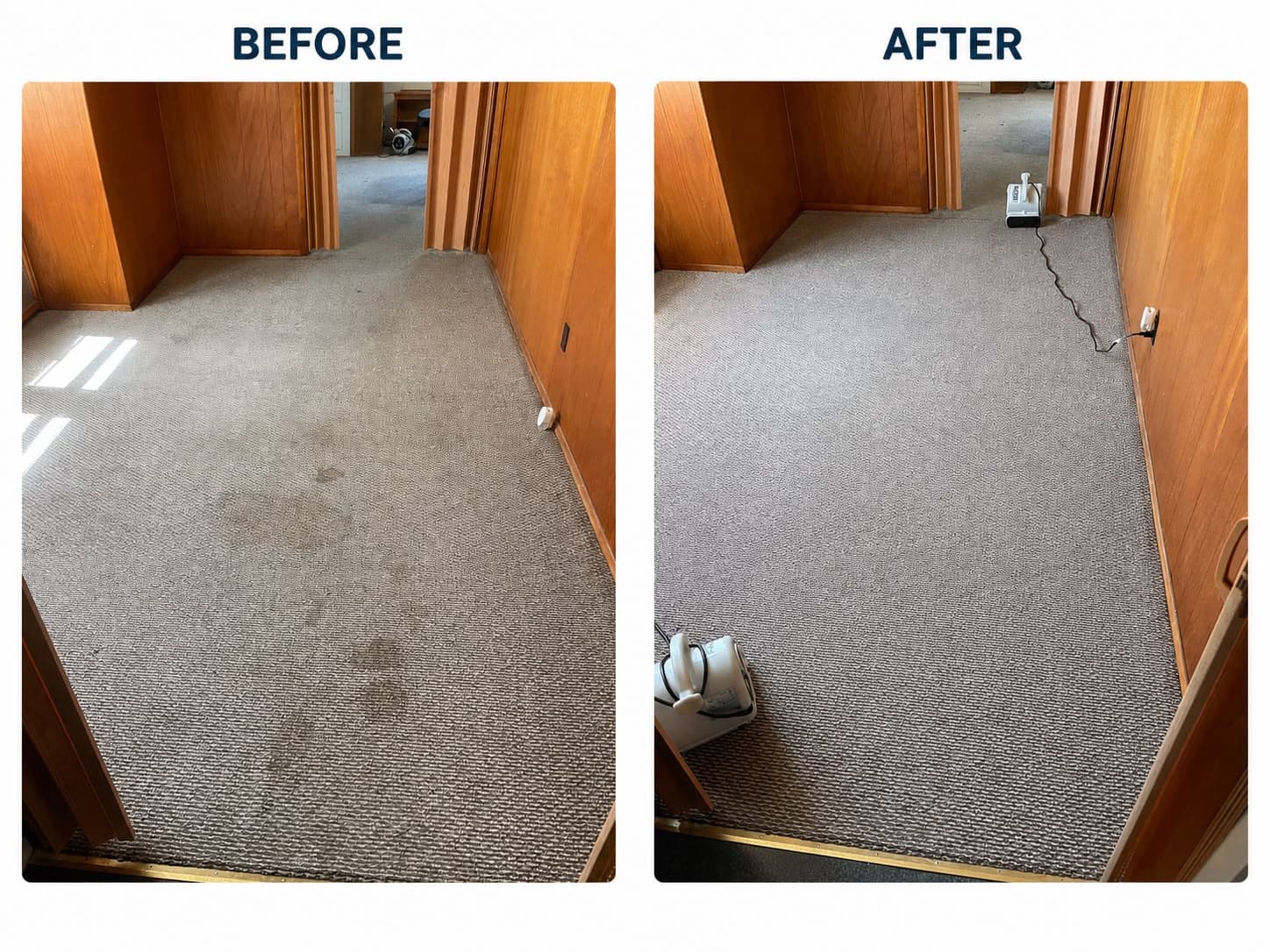 Before and after professional cleaning project 4 by BRYZ Cleaning Experts
